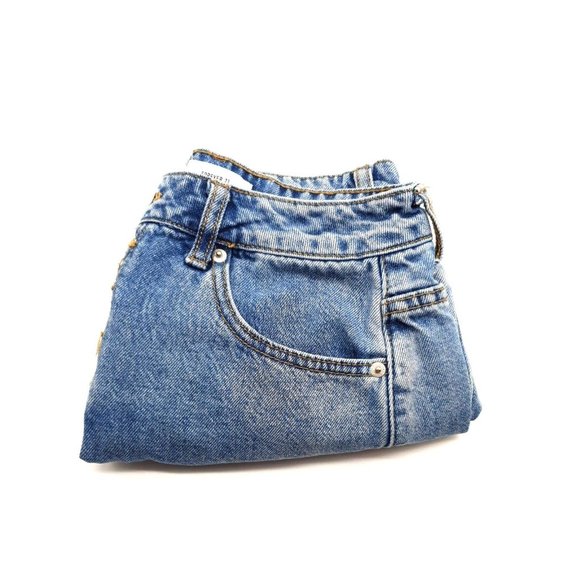 Forever 21 Womens Size 25" to 26" Shorts Denim Booty Cowgirl Biker Button Front - Picture 9 of 9